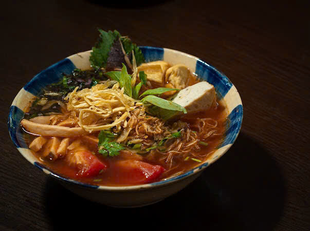 Tomato soup noodles