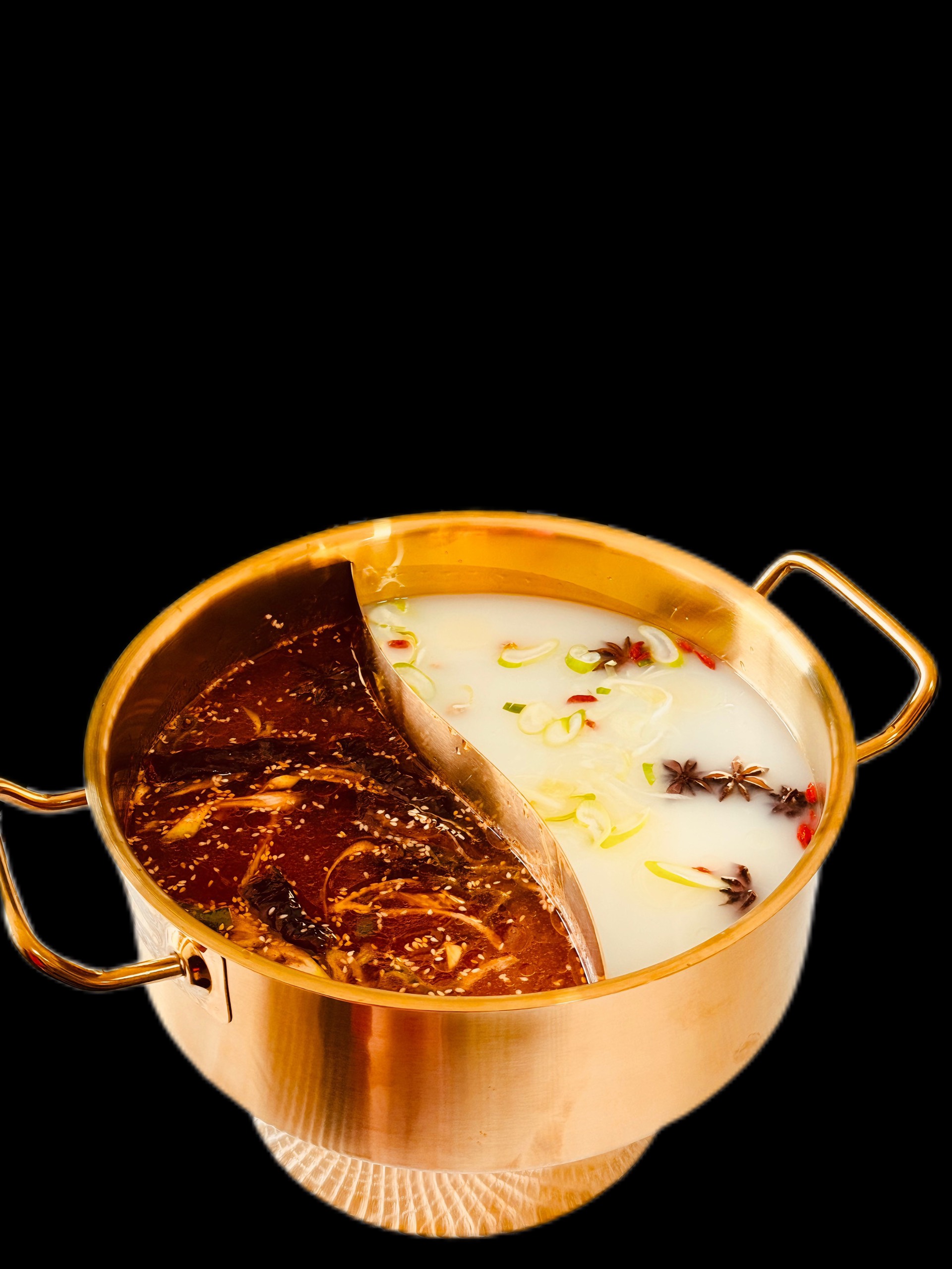 2-compartment hotpot