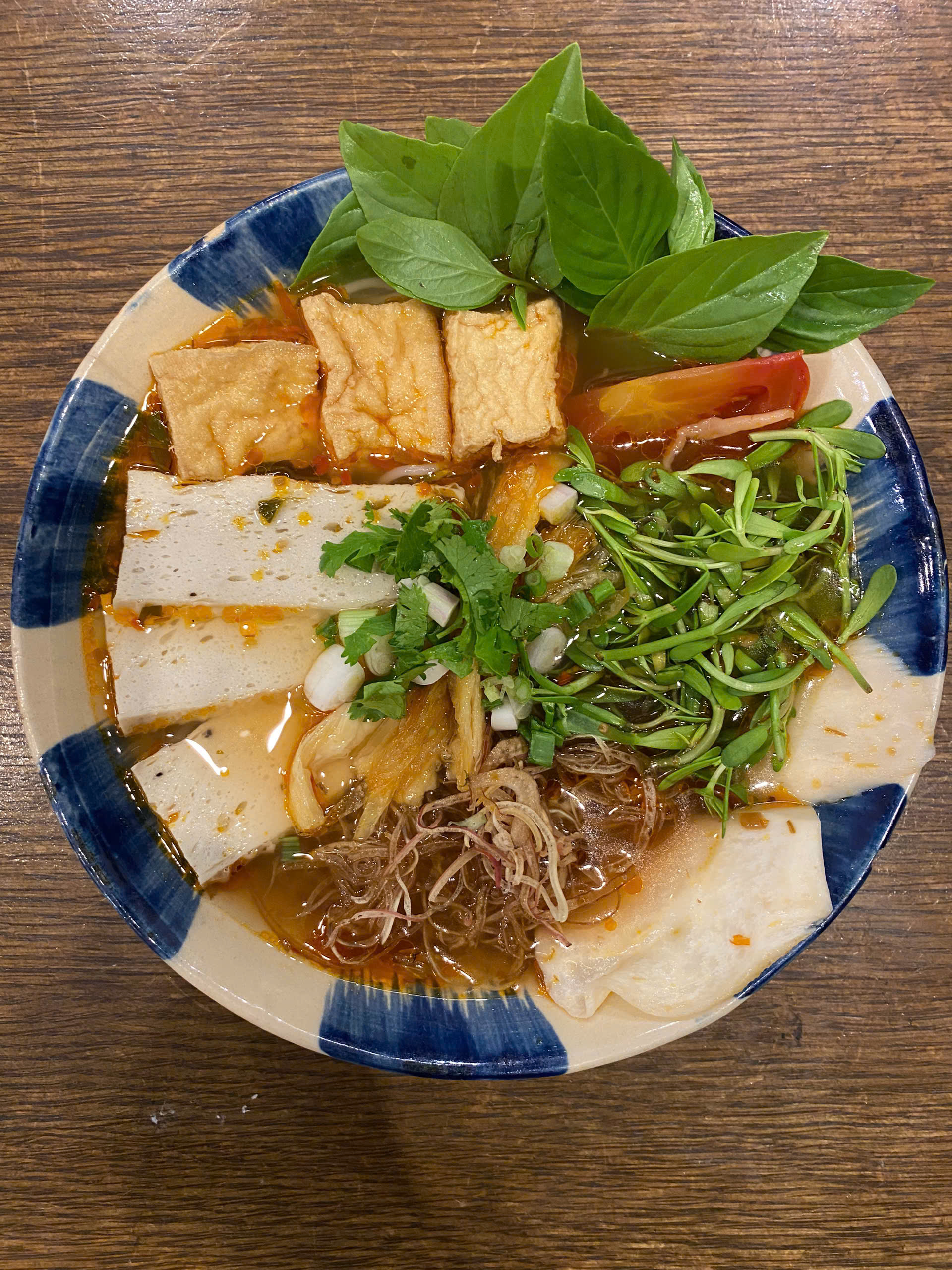 Thai noodles soup