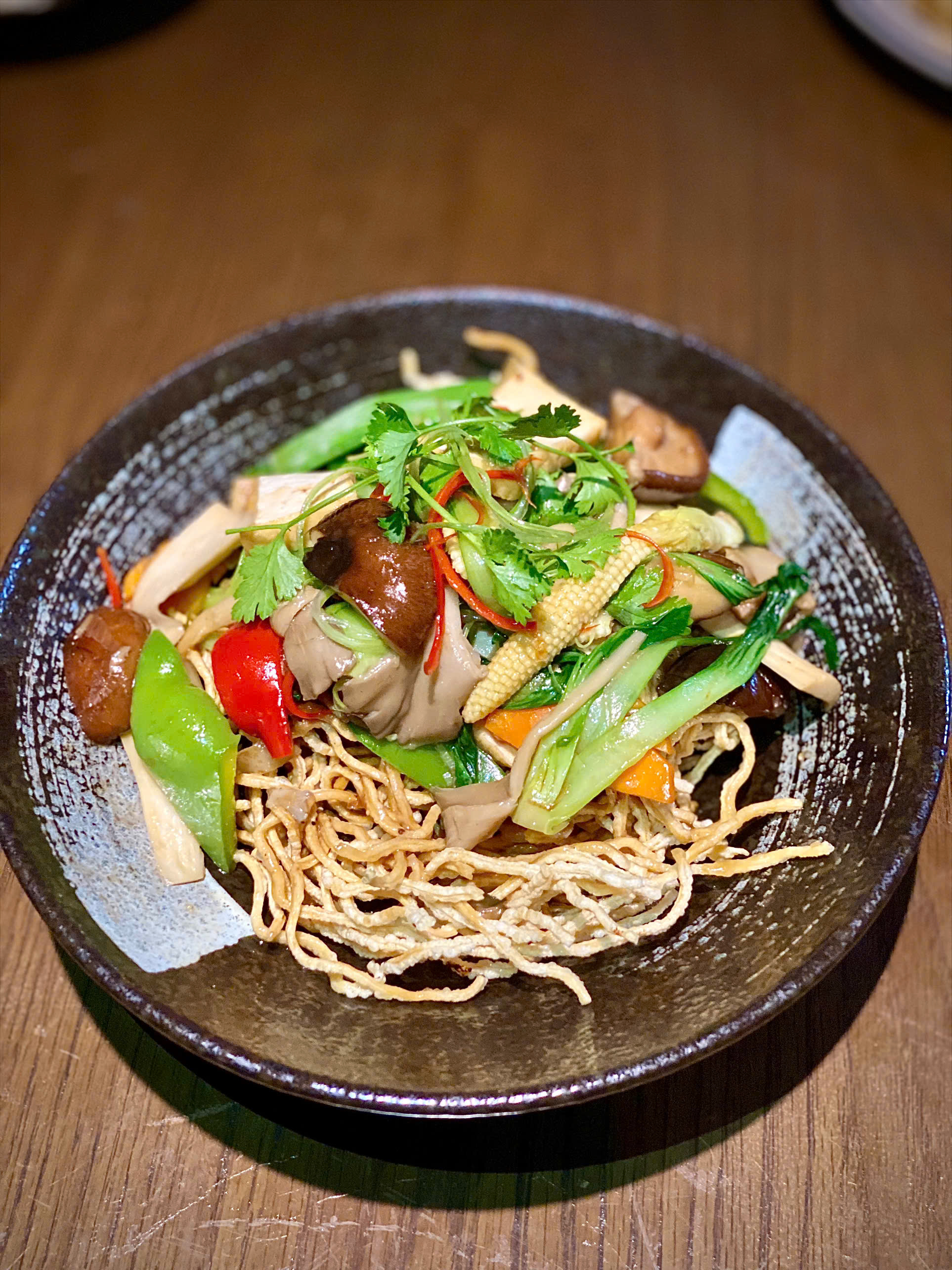 Crispy stir fried Noodles